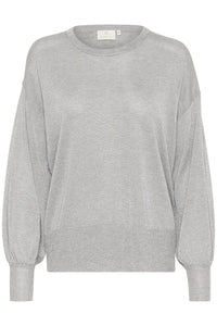 Kaffe - Kaankra Shimmer Knit Round Neck Pullover