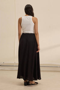 Velvet By Graham & Spencer - Memphis Linen Skirt
