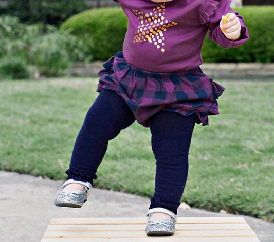 Rufflebutts - BABY GIRLS BUFFALO PLAID DIAPER COVER