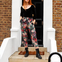 Candice Held - Charlotte Silk Georgette Cropped Pants