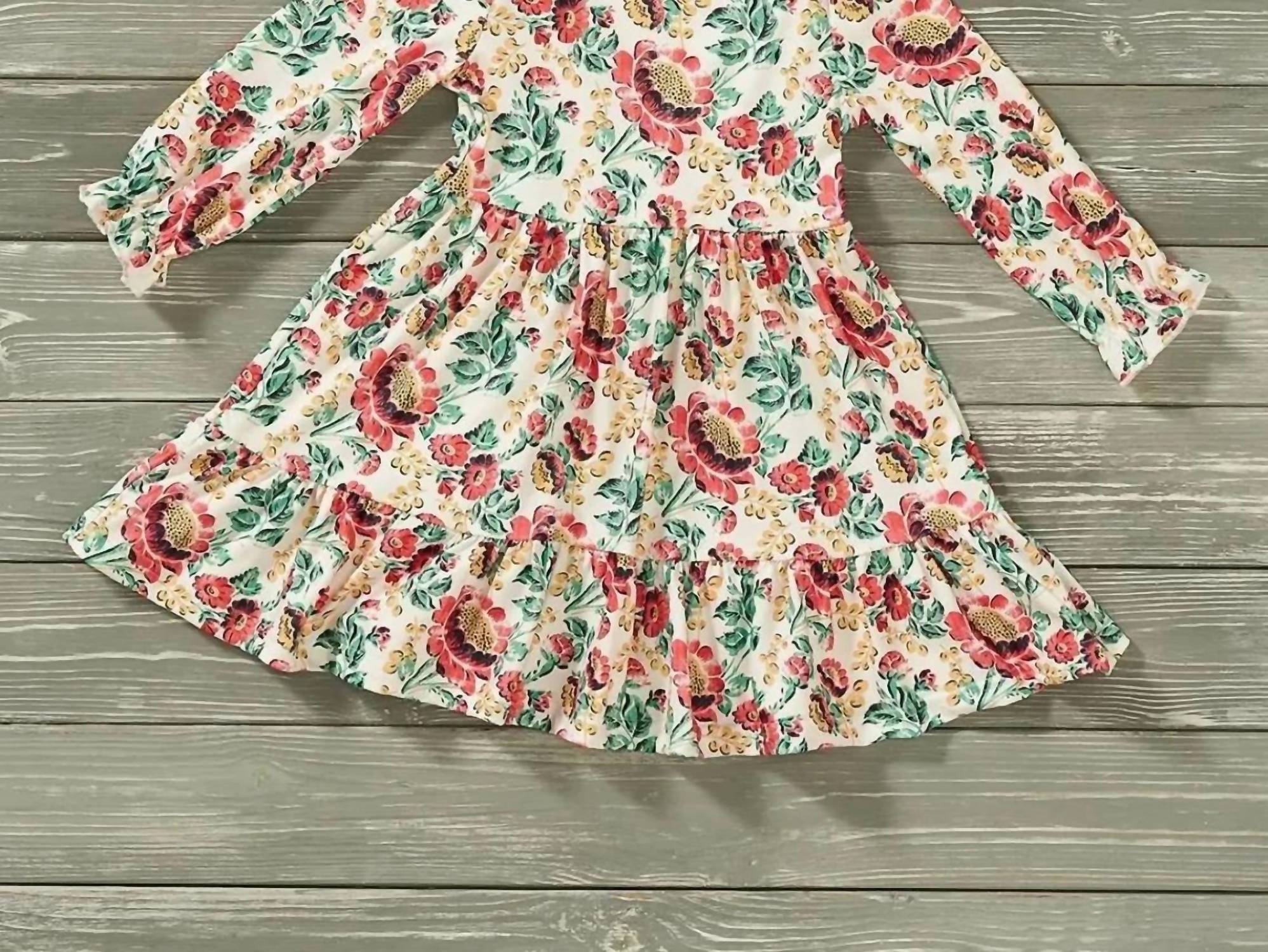 Pete + Lucy - Girls Harvest Blooms Dress