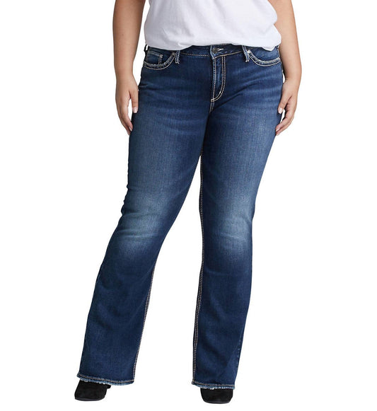 Silver Jeans Co - Suki Mid Rise Bootcut Jean - Plus