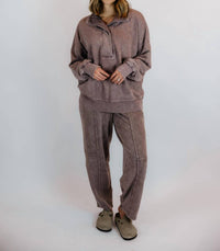 Rae Mode - Avia Mineral Washed Pullover & Barrel Pant Set