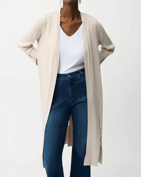 Joseph Ribkoff - Beaded Fringe Long Cardigan