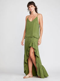 Self Contrast - Jemma Ruffle Skirt