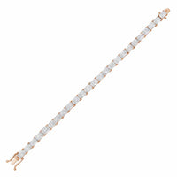 Diana M Jewels - Women's Radiant Lab-Grown Diamond Bracelet (15.00 Ct) - Grand