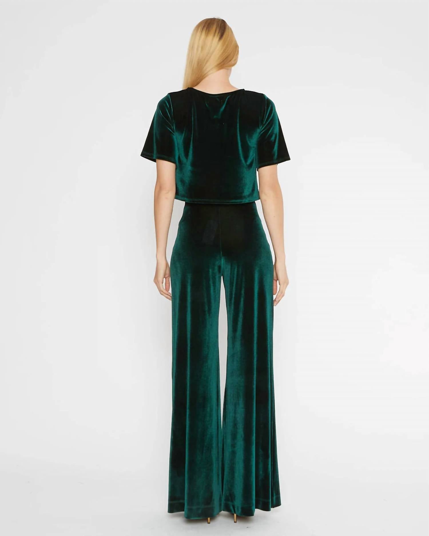 Ripley Rader - Velvet Short Sleeve Top