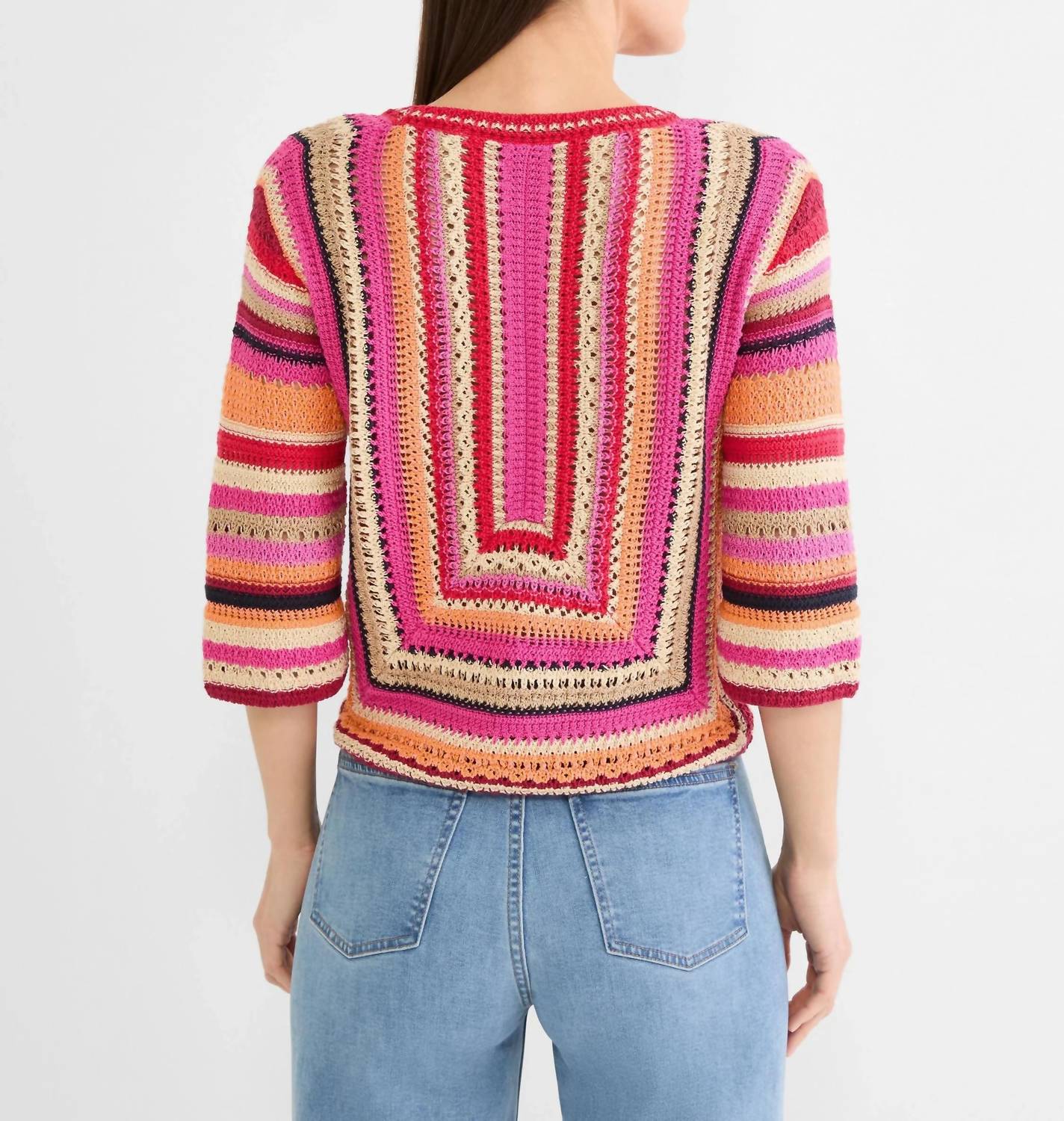Nic + Zoe - Polina Pastiche Mix Sweater