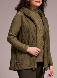 Tribal - Zip Front & Hood Vest