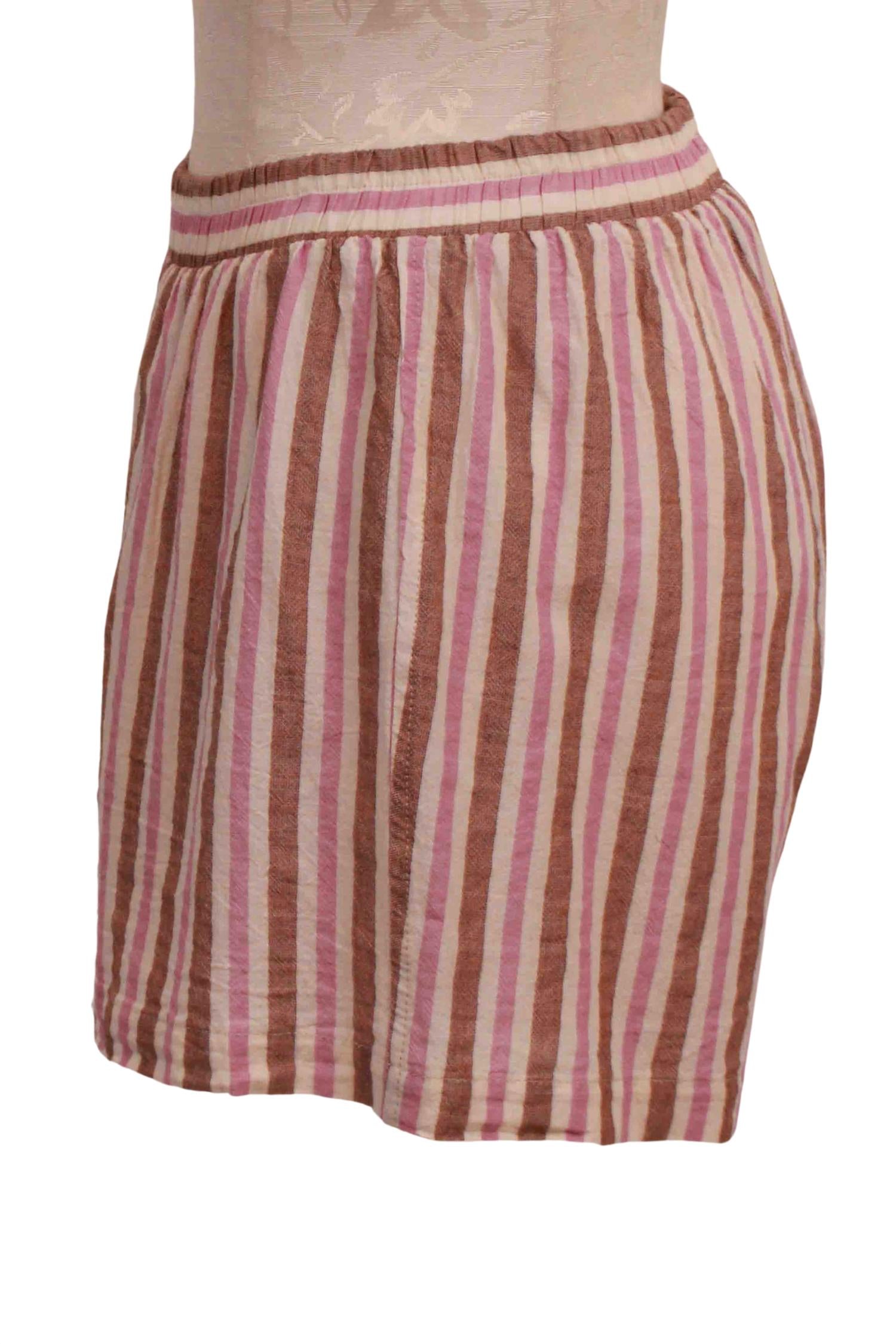 Devotion Twins - Women's Zita Striped Shorts