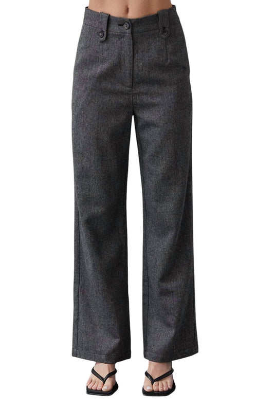 Crescent - Clara Wool-blend Trouser