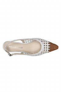 Donald Pliner - Women's Risha Kitten-heel Sling Back Pump