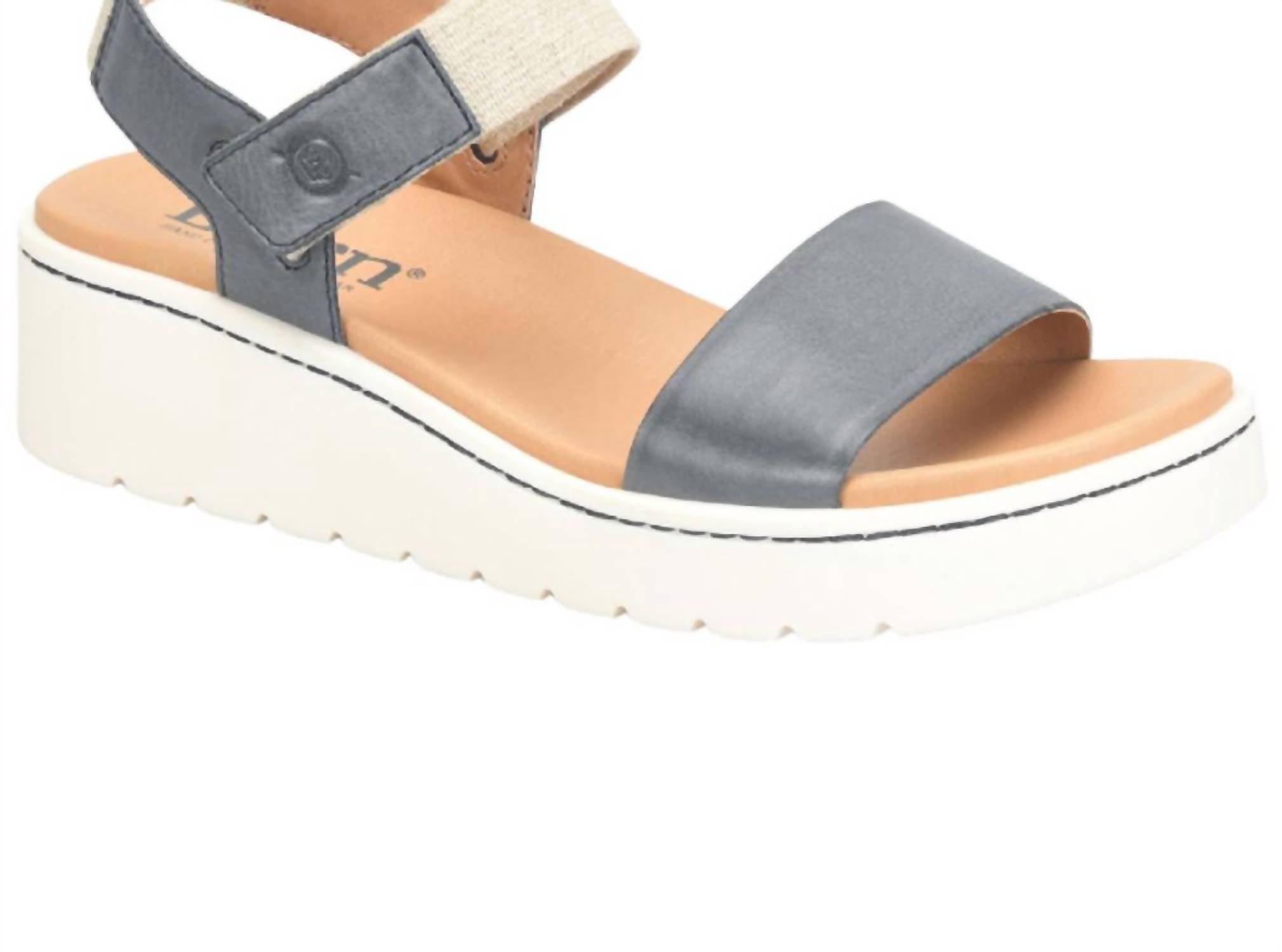 Born Women's Kyla Sandal in navy - women's sandal
