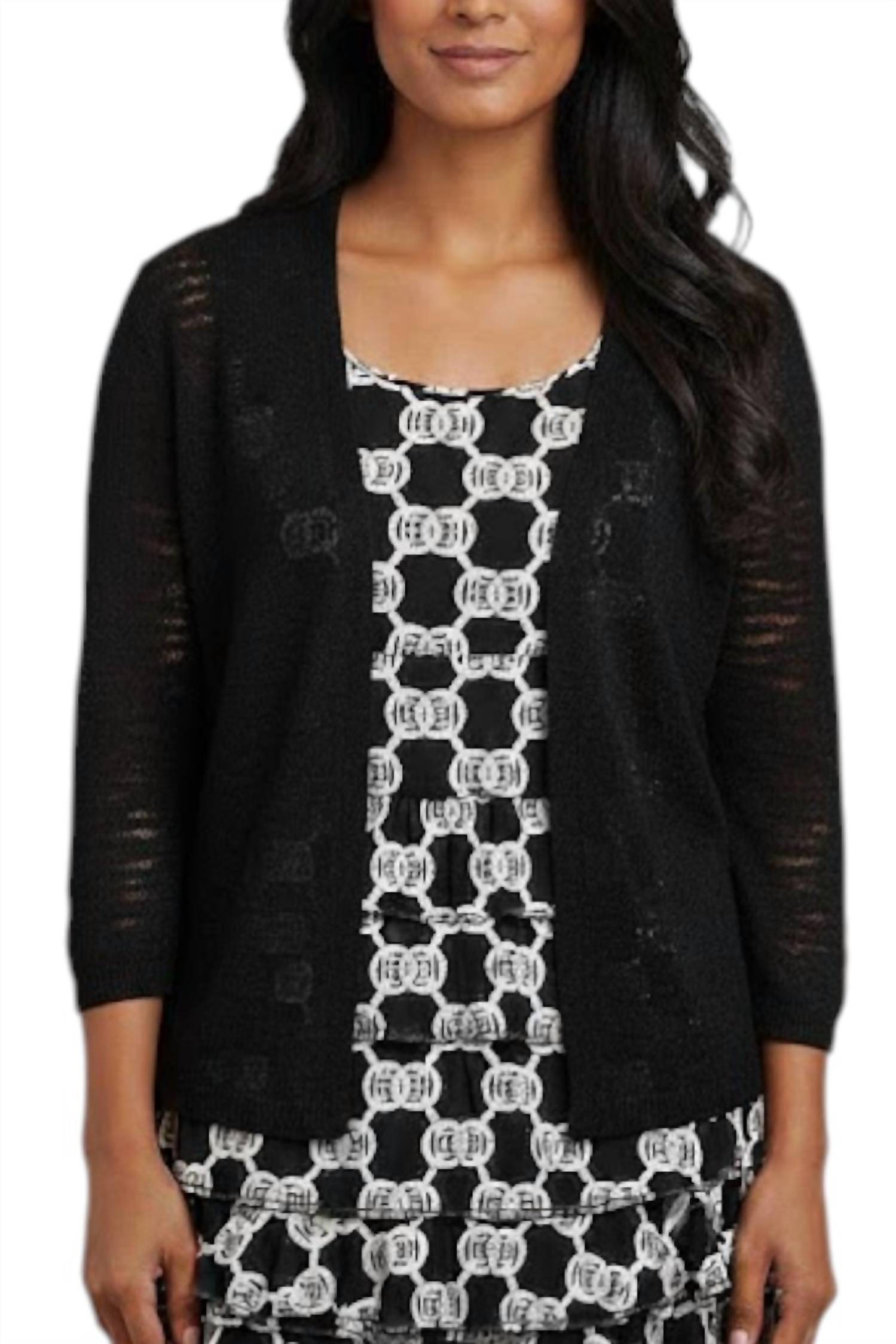 Lulu-B - Lightweight Three Quarter Cardigan
