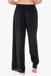 Mono B - Micro Pleated Wide Leg Pants