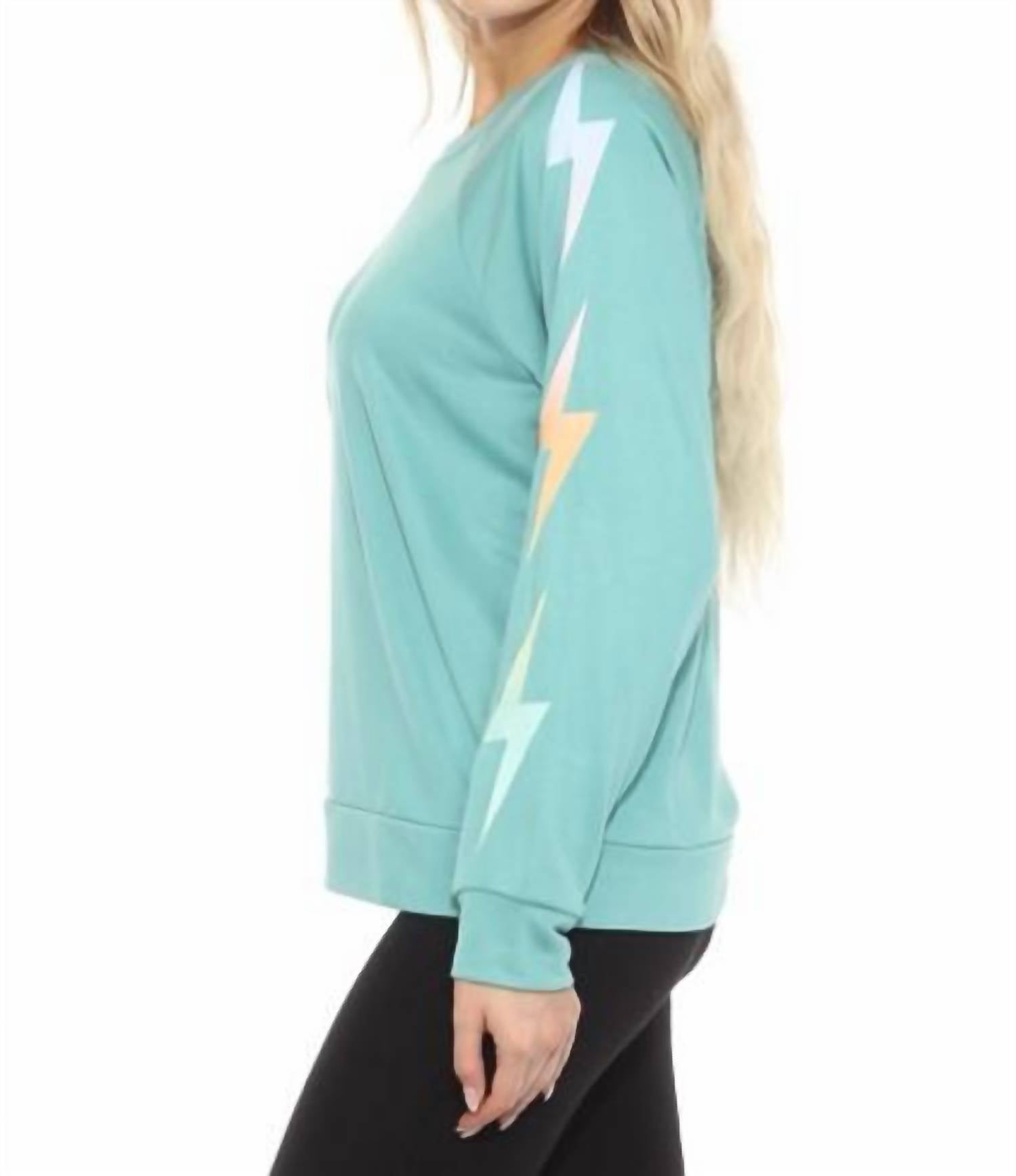 Pj Salvage - Gradient Vibes Long Sleeve Lounge Top
