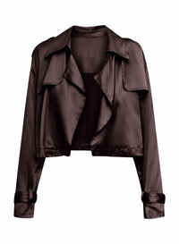 Nouvelle / Silk95Five - Women's Kensington Trench Crop