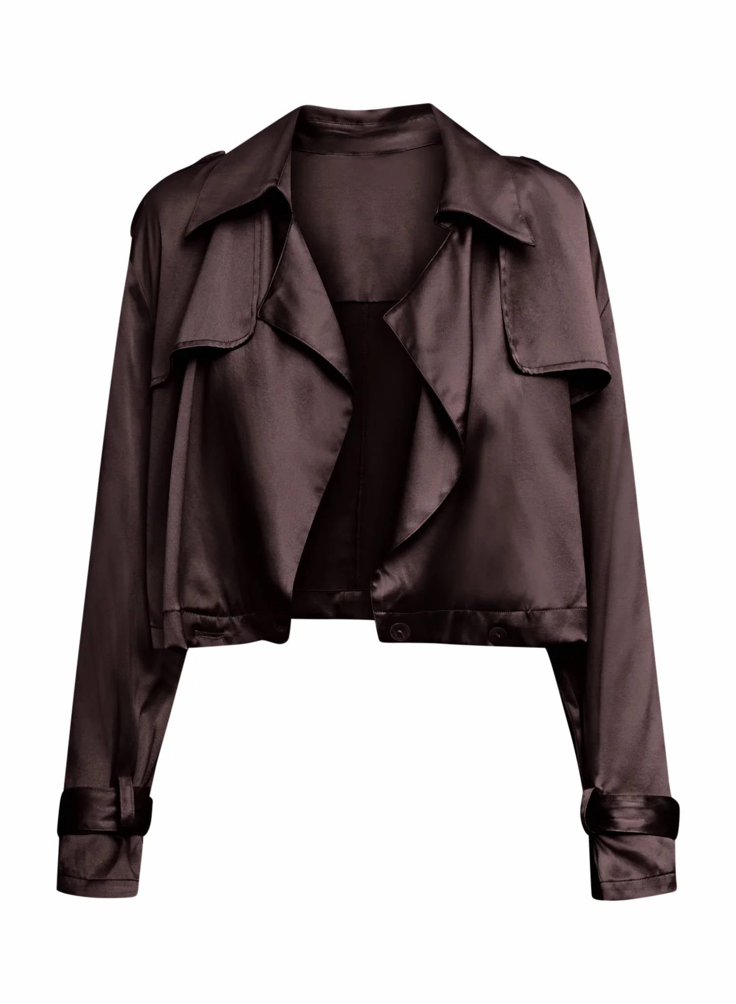 Nouvelle / Silk95Five - Women's Kensington Trench Crop