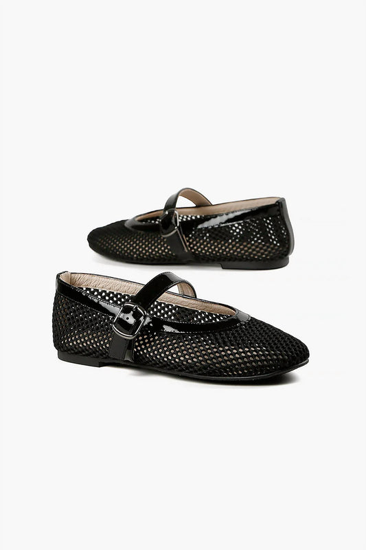 All Black - Women's Amazing Jane Flats