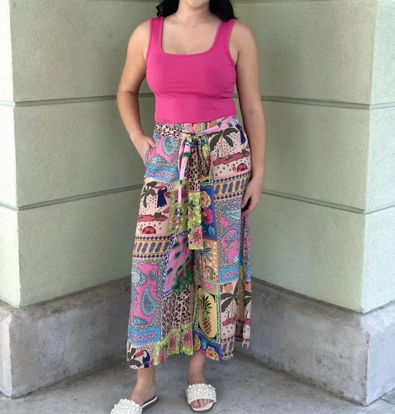 America & Beyond - Tropical Getaway Pant