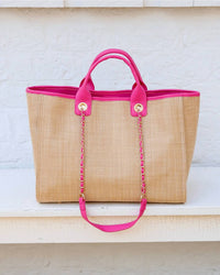 Caroline Hill - Missy Natural Tote Bag