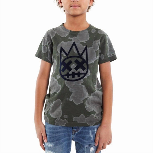 Cult Of Individuality - Kid's Shimuchan Flocking Graphic T-Shirt