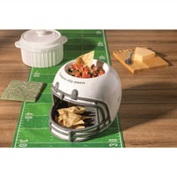 Mudpie - Football Helmet Chip And Dip Server