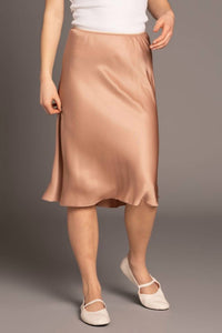 N°21 - Satin Midi Skirt