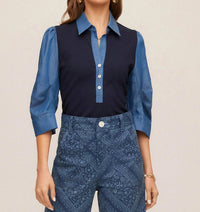 Fifteen Twenty - Camden Contrast Henley Top