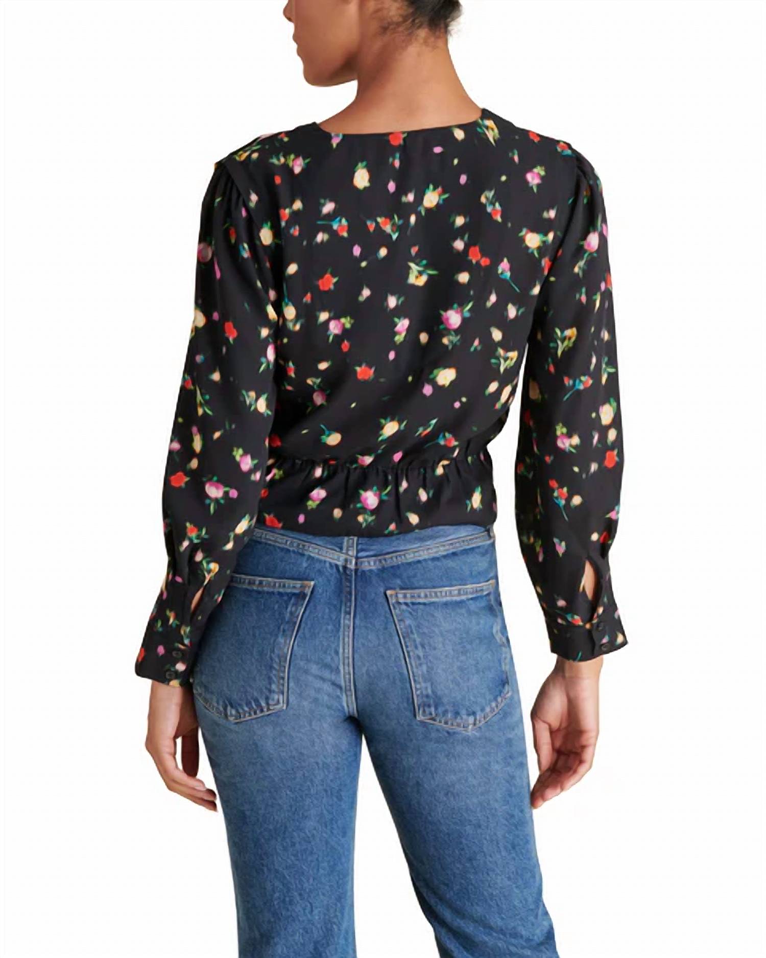 STEVE MADDEN Rayne Top - women's long sleeve top - detail view