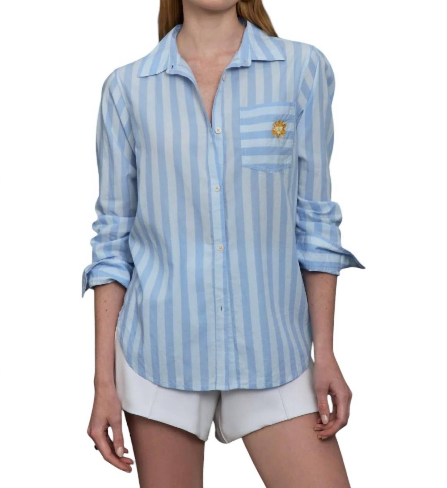 Kerri Rosenthal - Mia Stripe Positano Shirt