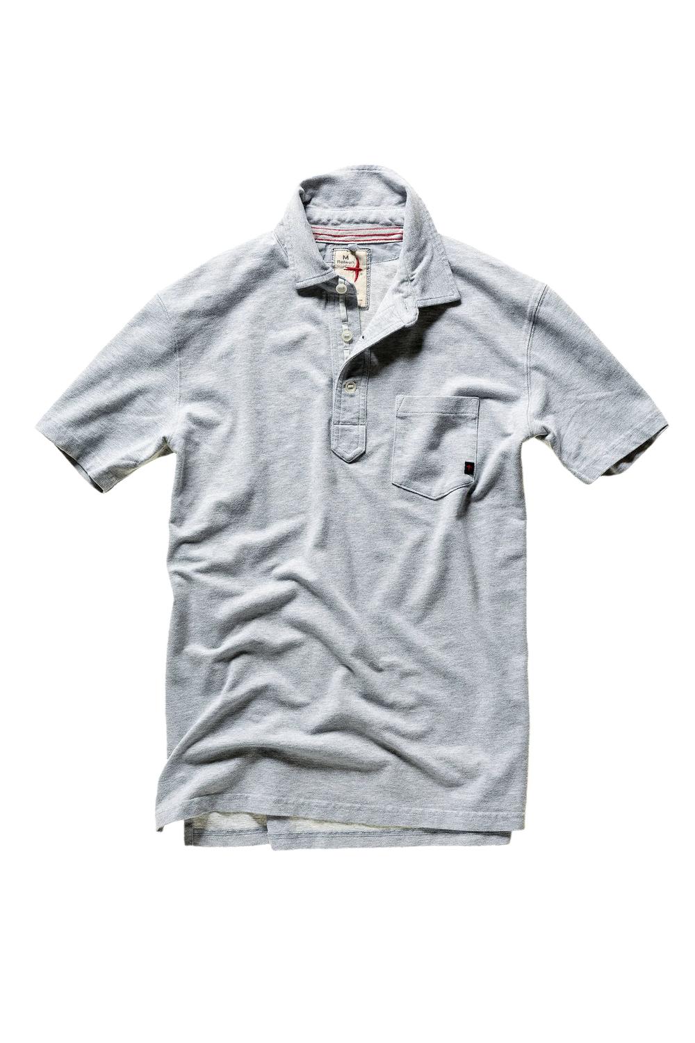 Relwen - Men's Pique Slot Polo Shirt