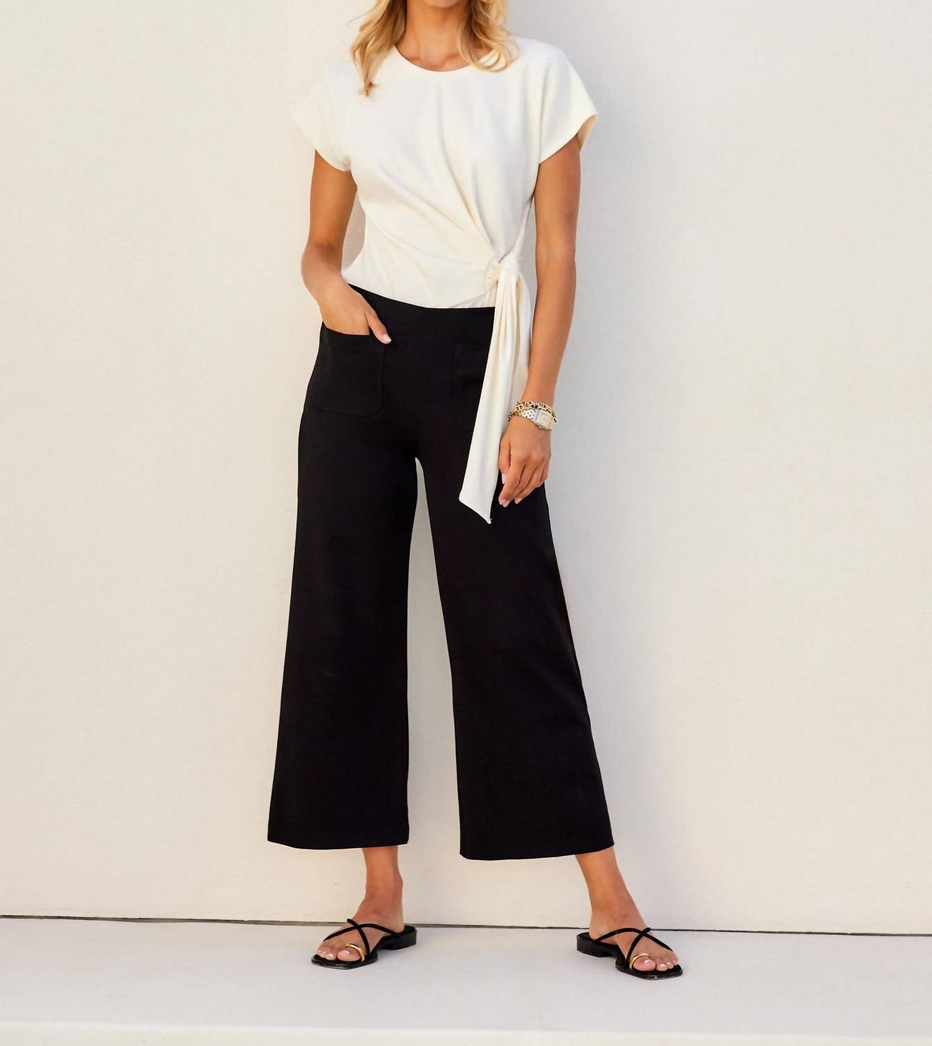Fifteen Twenty - Women's Greta Side-knot Top