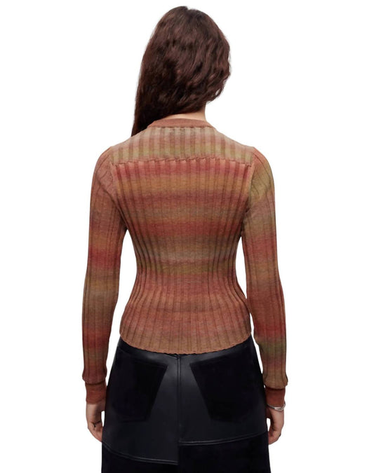 Re/Done - Poor Boy Rib Slim Pullover