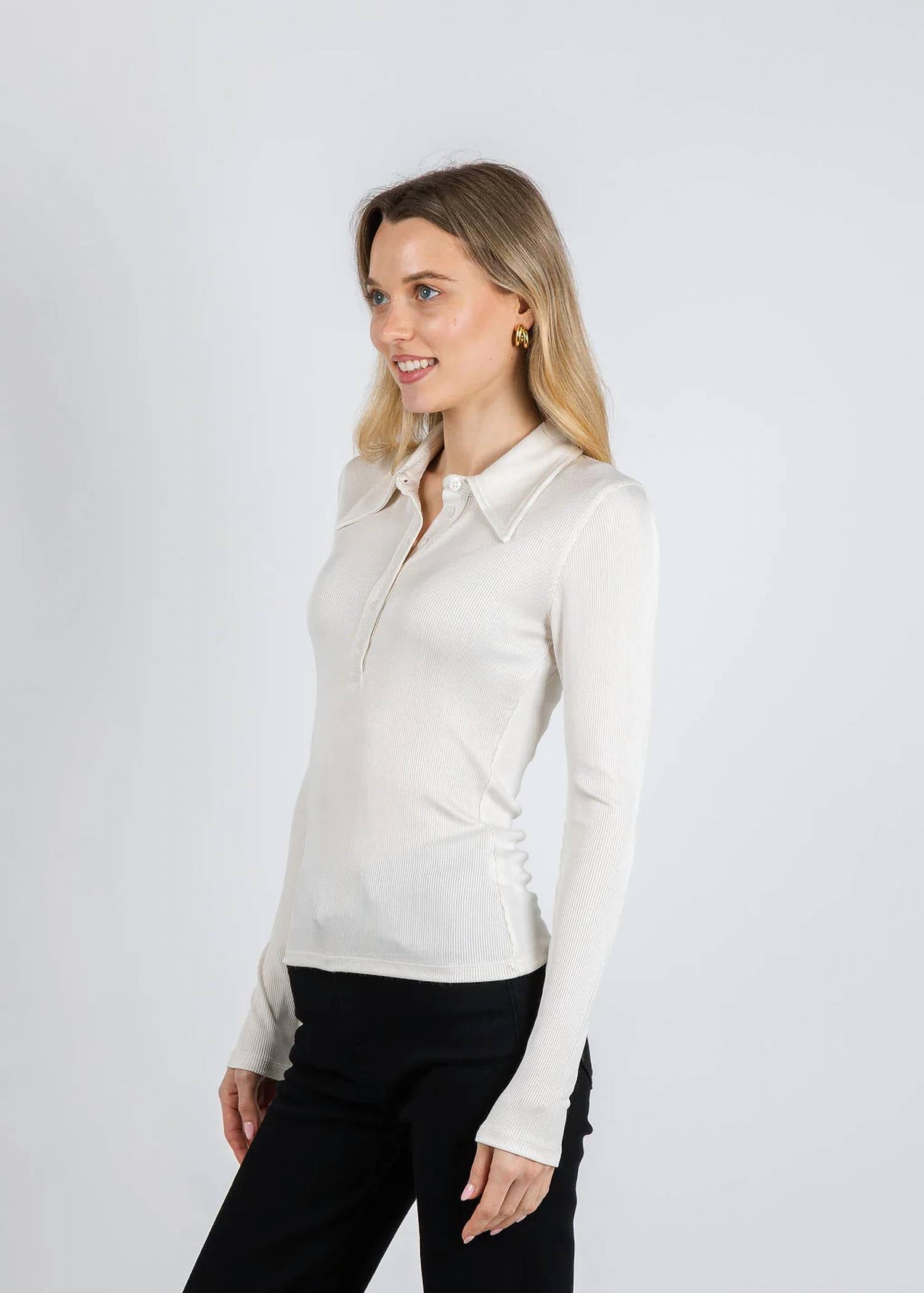 Citizens Of Humanity - Shaea Long Sleeve Polo