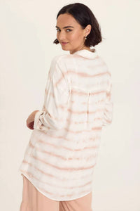 Xcvi - Dusten Lightweight Oversize Button-up Top