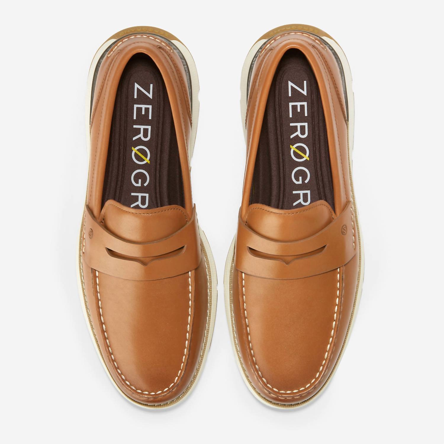 COLE HAAN Men's Zerogrand Penny Loafers in brown - men's loafer - view 5