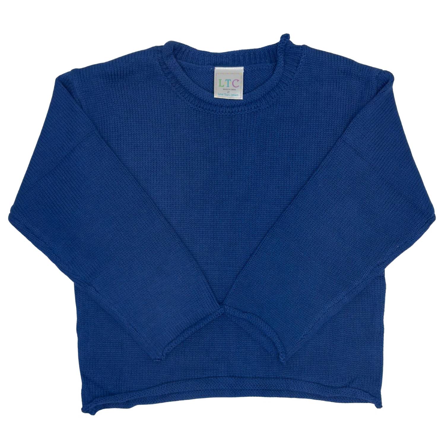 Love That Cotton - Kid's Roll Neck Sweater