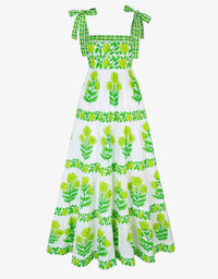 Pink City Prints - Lara Sleeveless Midi Dress