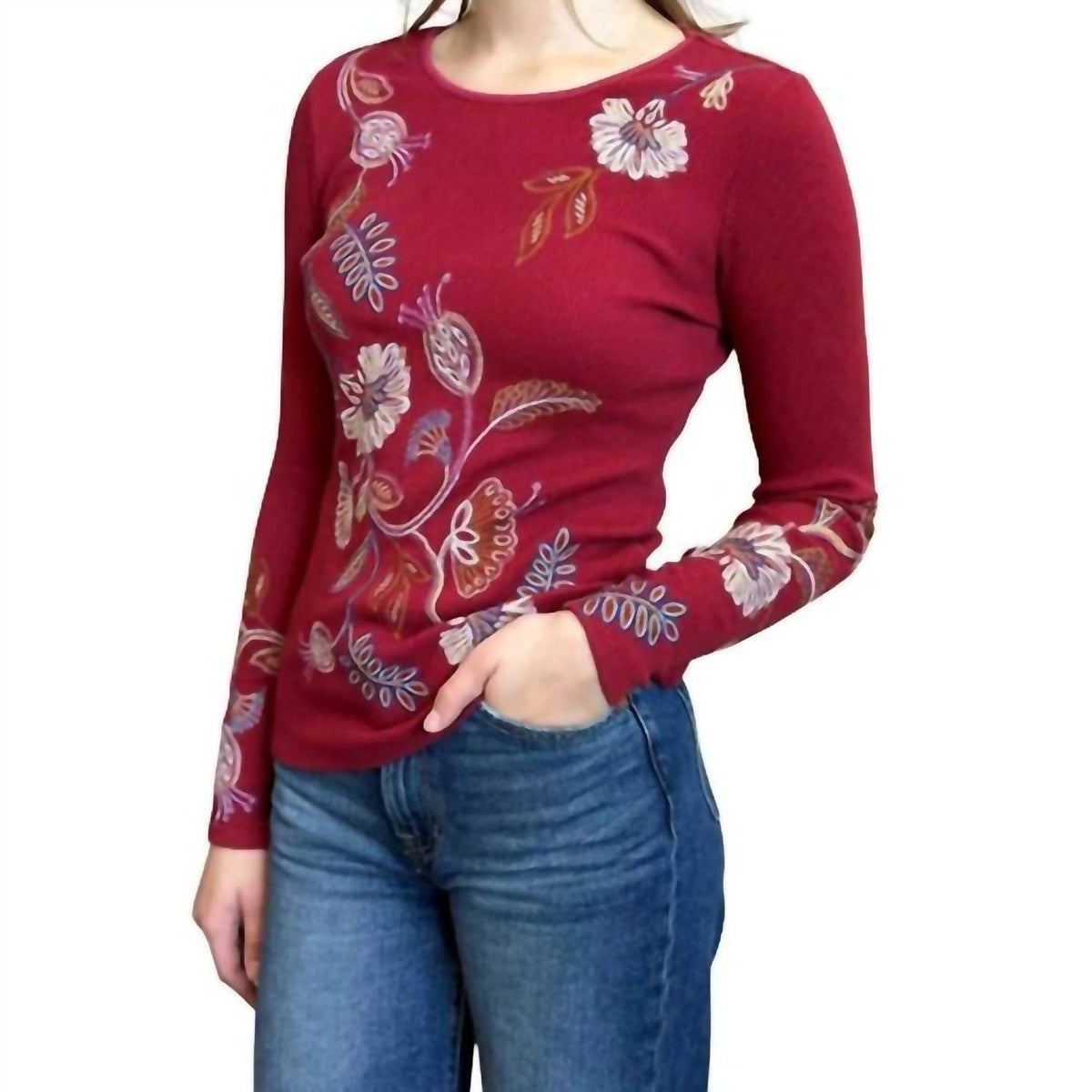 Johnny Was - LONG SLEEVE THERMAL GINEVA TOP