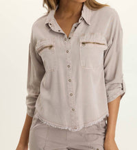 Xcvi - Knapp Button-up Top