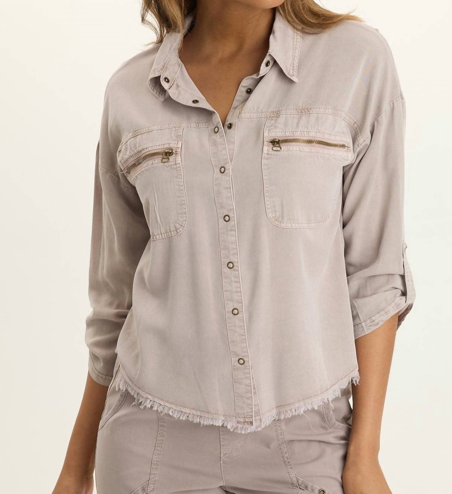 Xcvi - Knapp Button-up Top