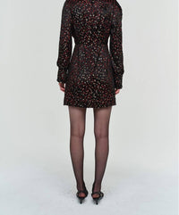 Simkhai - Daphne Mock Neck Mini Dress