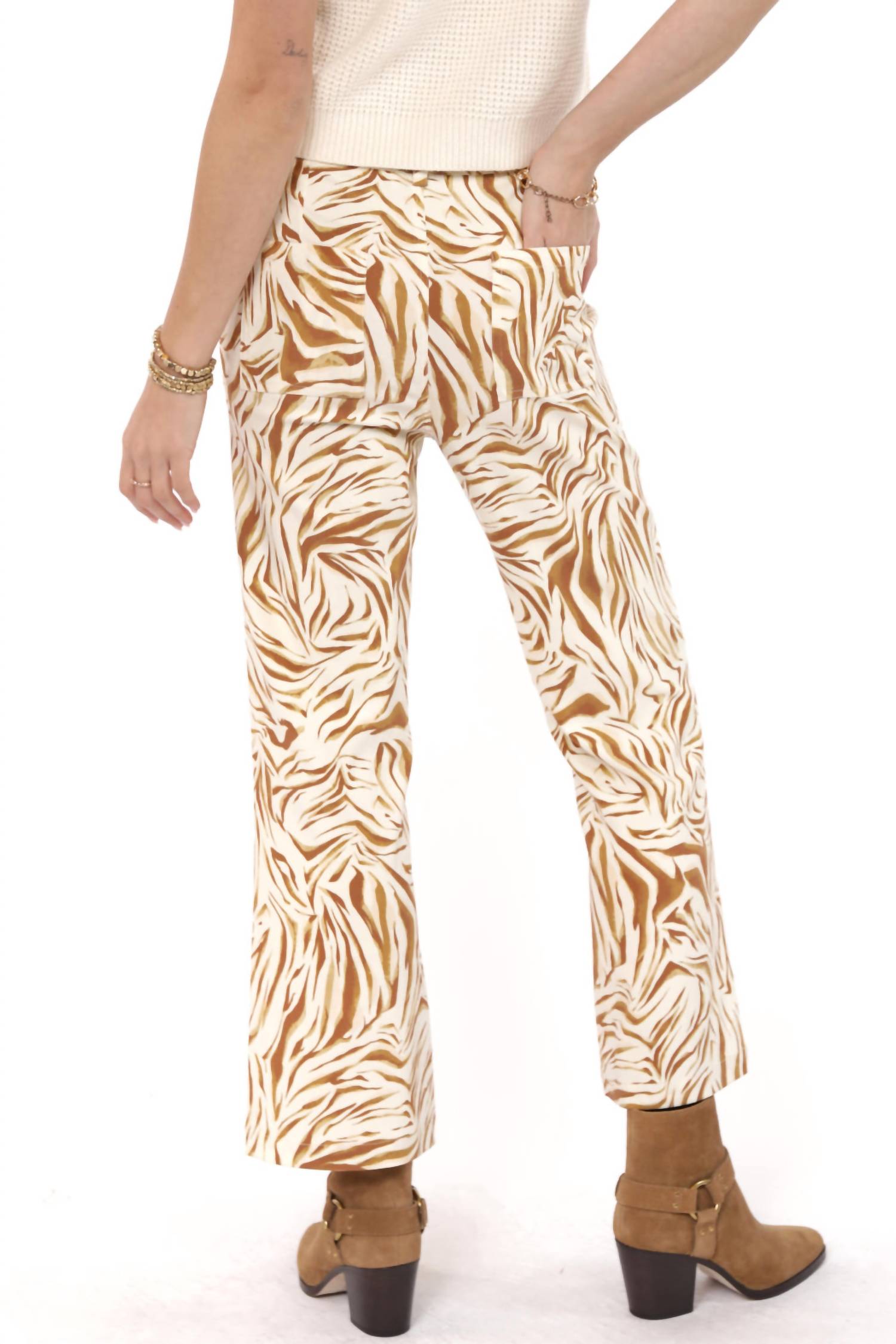 Sadie & Sage - City Boheme Zebra Pants