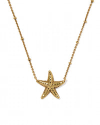 Kendra Scott - Women's Parker Starfish Metal Short Pendant Necklace