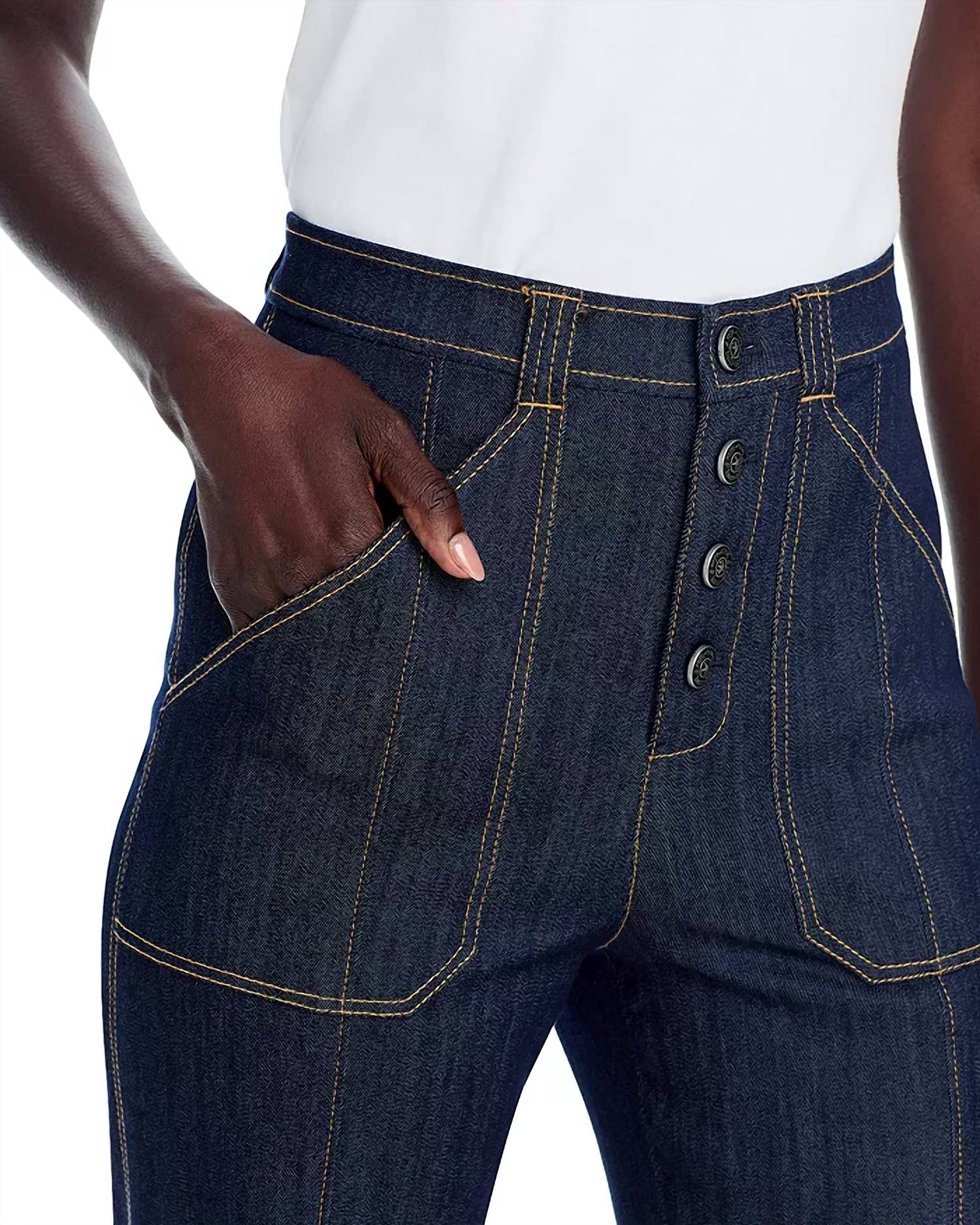 Cinq A Sept - Benji High Rise Cuffed Jeans
