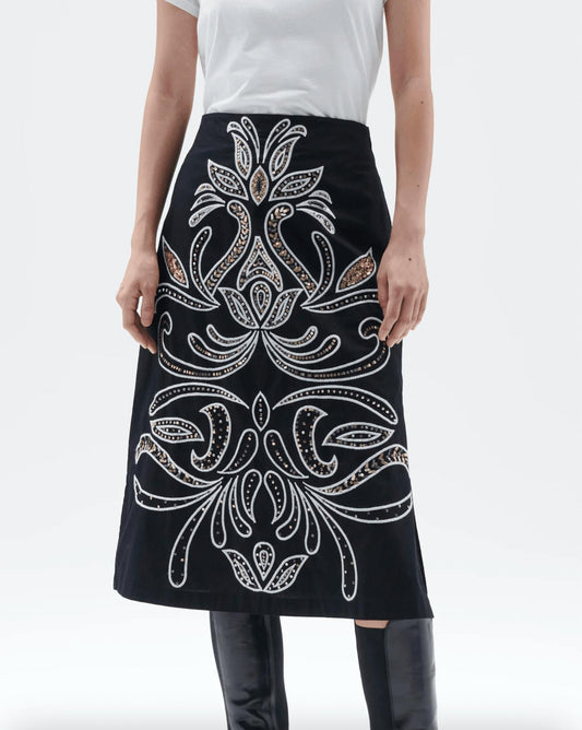 Figue - Sloane Cotton Skirt