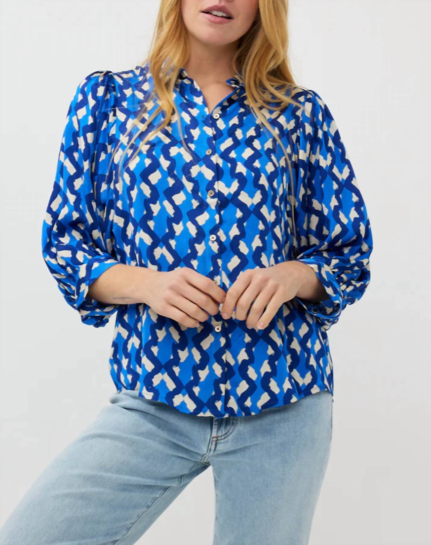 Esqualo - Button up blouse