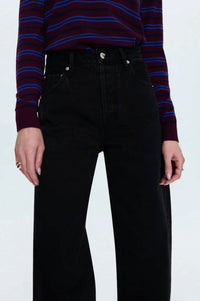 Pistola - Tate High Rise Bowed Straight Leg Jeans