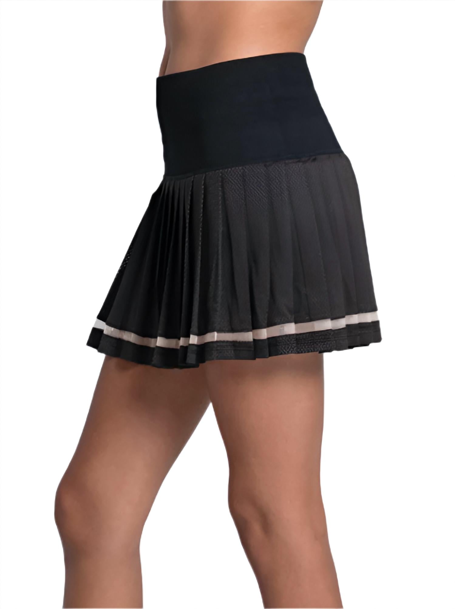 Lucky in Love Long Be Tulle Skirt in love long be tulle skirt in black - women's skirt - detail view